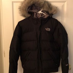The North Face puffer girls medium